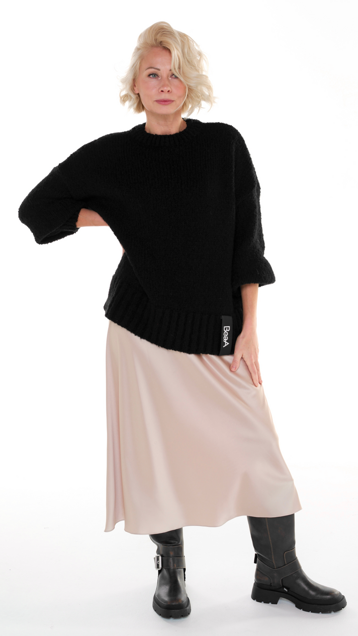 Midi-length skirt "Champagne" BeaA - Be At Home with Yourself