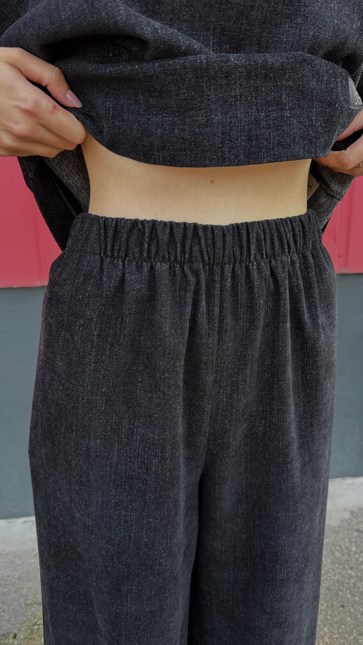 Relax wear Trousers Noir Rebel