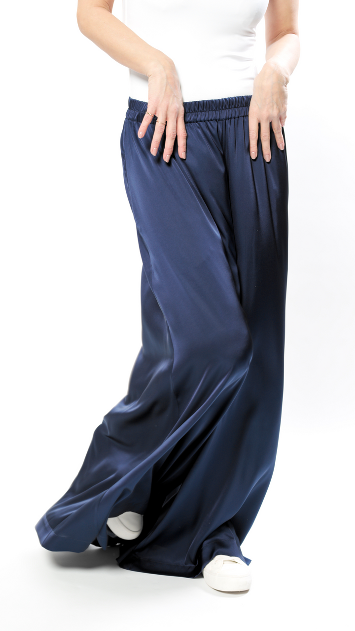 Palazzo trousers Midnight Blue BeaA - Be At Home with Yourself