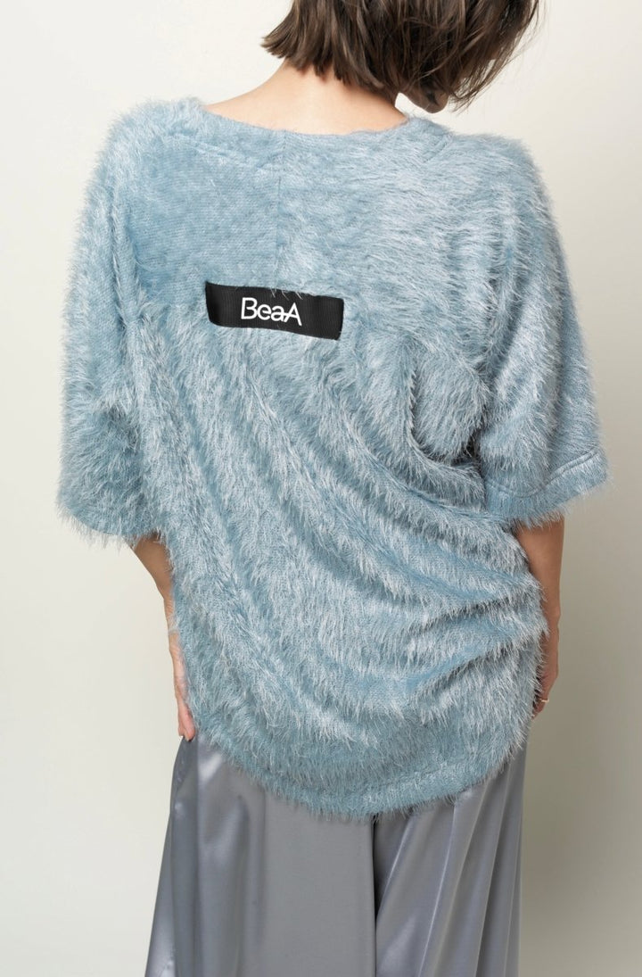 Top in Blue-Gray color BeaA - Be At Home with Yourself