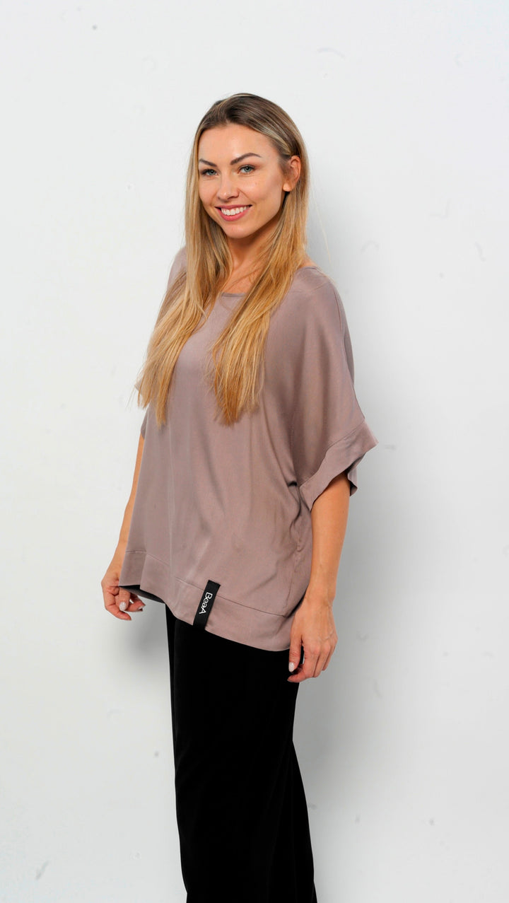 Oversized top Pastel Brown