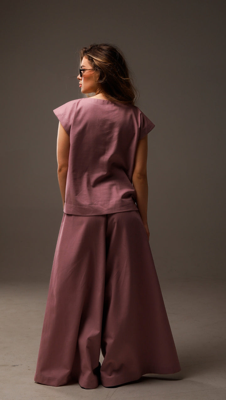 Palazzo trousers Linen