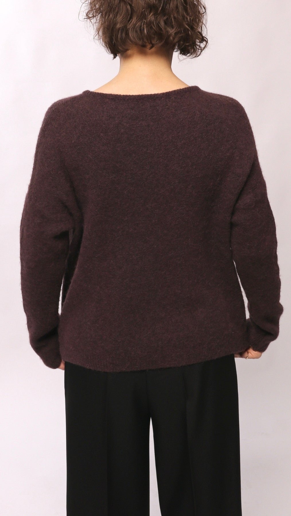 Alpaca and wool sweater Brown - BeaA - Be At Home with Yourself - sweater