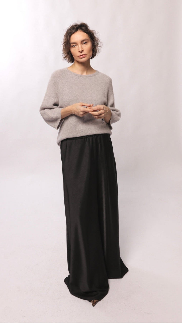 Alpaca sweater Pale Mauve - BeaA - Be At Home with Yourself - sweater