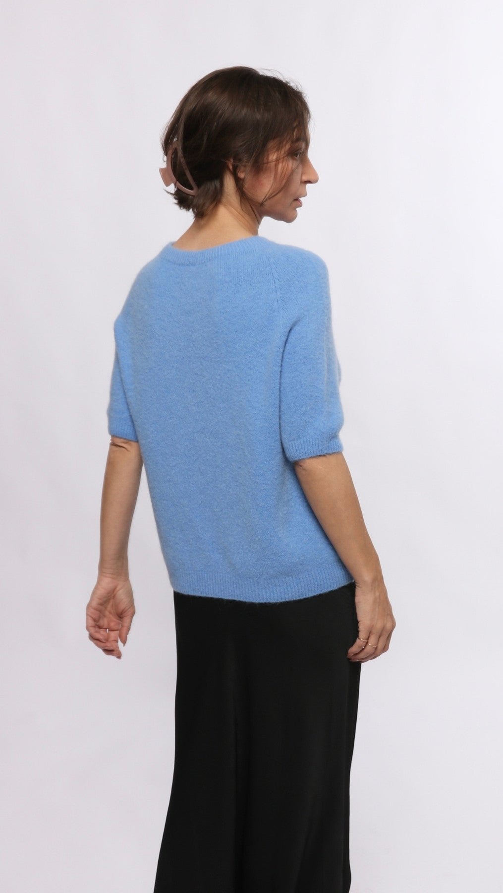 Baby Alpaca sweater Blue - BeaA - Be At Home with Yourself - sweater