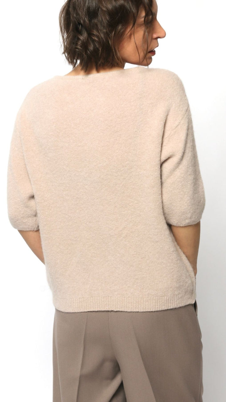 Baby Alpaca sweater Lemonade - BeaA - Be At Home with Yourself - sweater