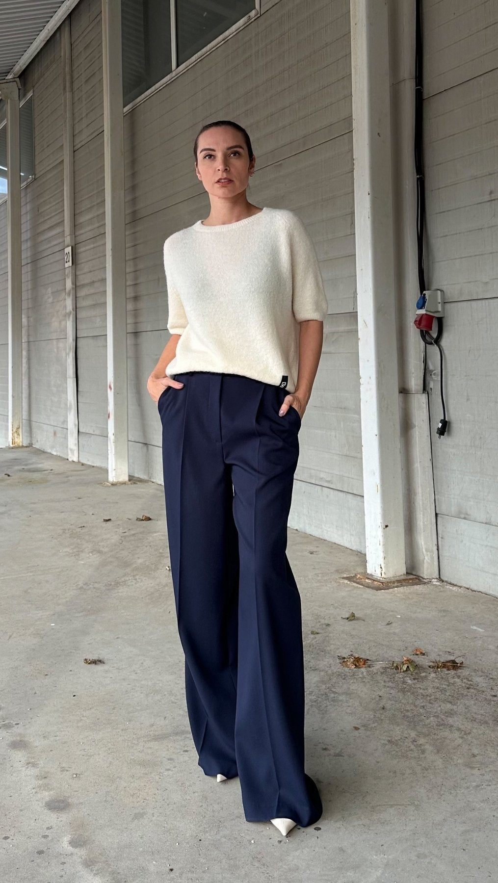 Baby Alpaca sweater Milk - BeaA - Be At Home with Yourself - sweater