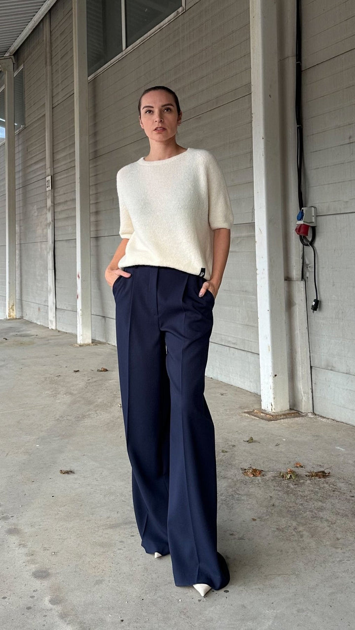 Baby Alpaca sweater Milk - BeaA - Be At Home with Yourself - sweater