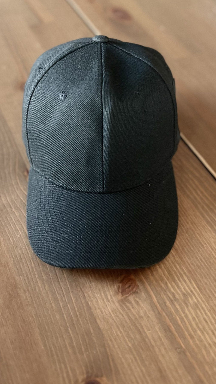 Baseball cap Black / Eco leather Black - BeaA - Be At Home with Yourself - 