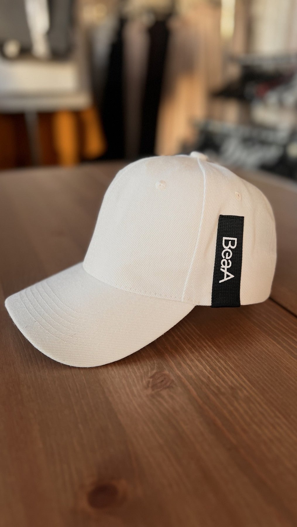 Baseball cap Black / Eco leather Black - BeaA - Be At Home with Yourself - 