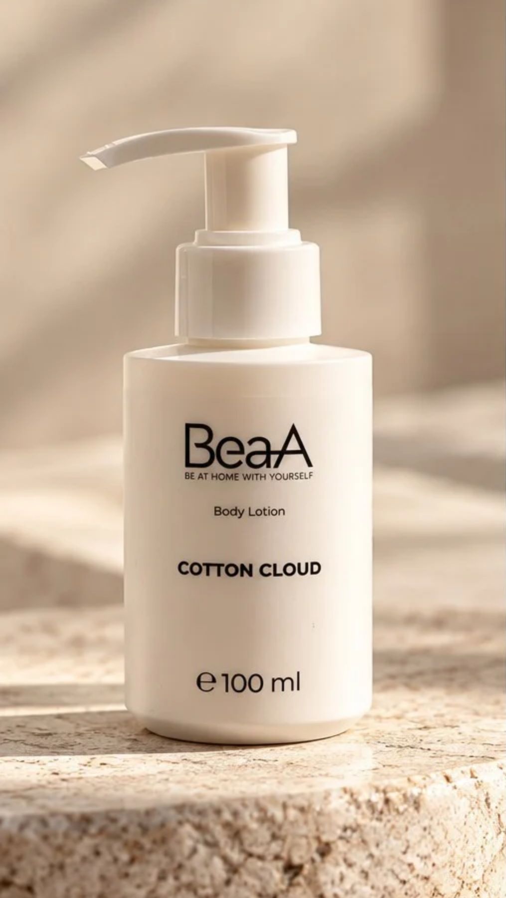 BeaA Body Lotion – Cotton Cloud (100 ml) - BeaA - Be At Home with Yourself -