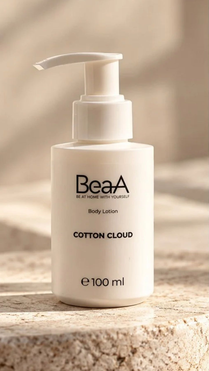 BeaA Body Lotion – Cotton Cloud (100 ml) - BeaA - Be At Home with Yourself -