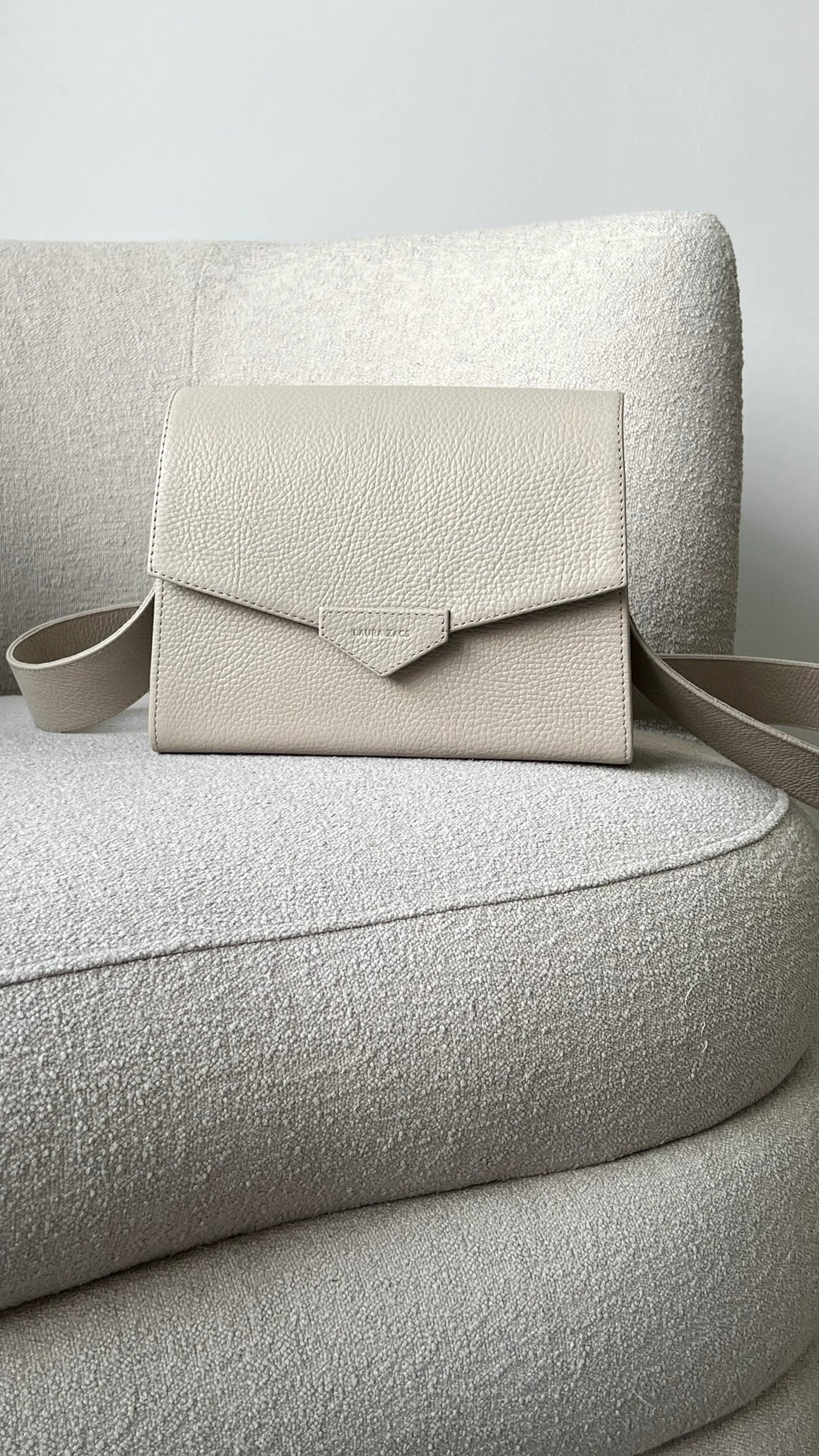 BEIGE CROSS BODY BAG - BeaA - Be At Home with Yourself - Bag