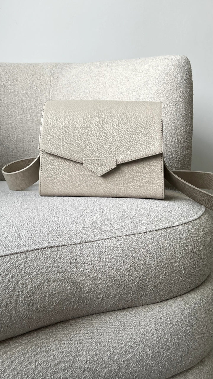 BEIGE CROSS BODY BAG - BeaA - Be At Home with Yourself - Bag