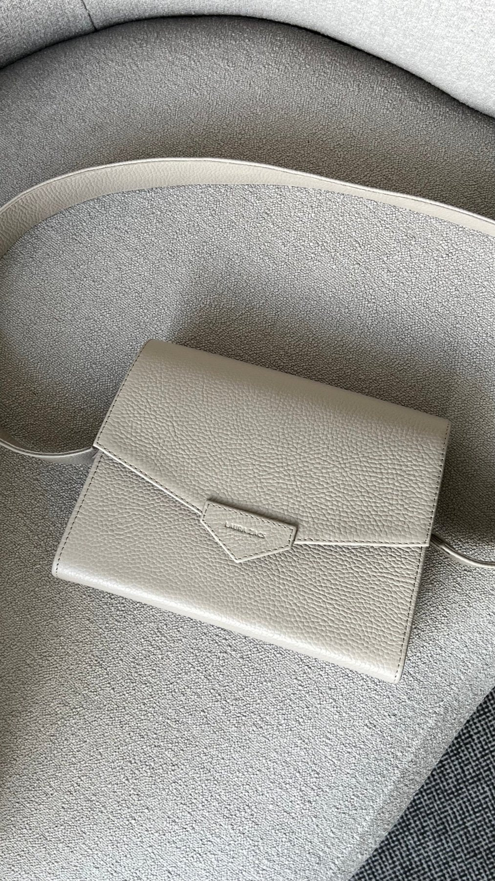 BEIGE CROSS BODY BAG - BeaA - Be At Home with Yourself - Bag