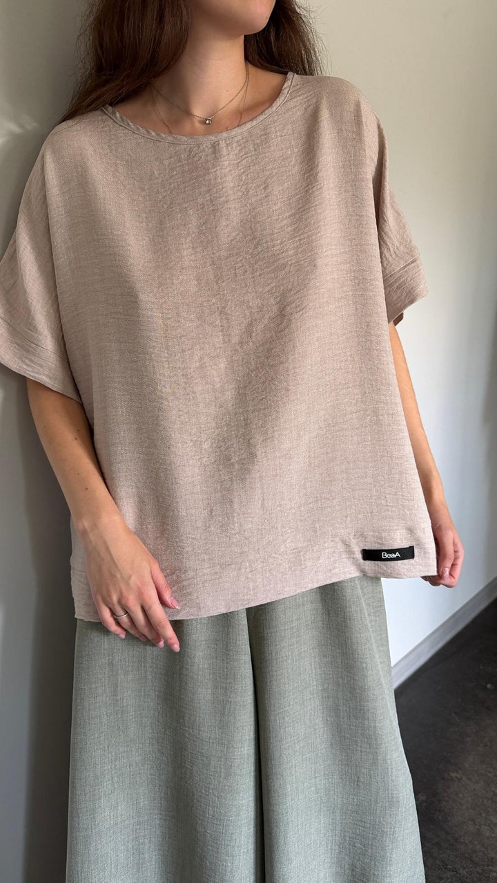 Linen Top Sand
