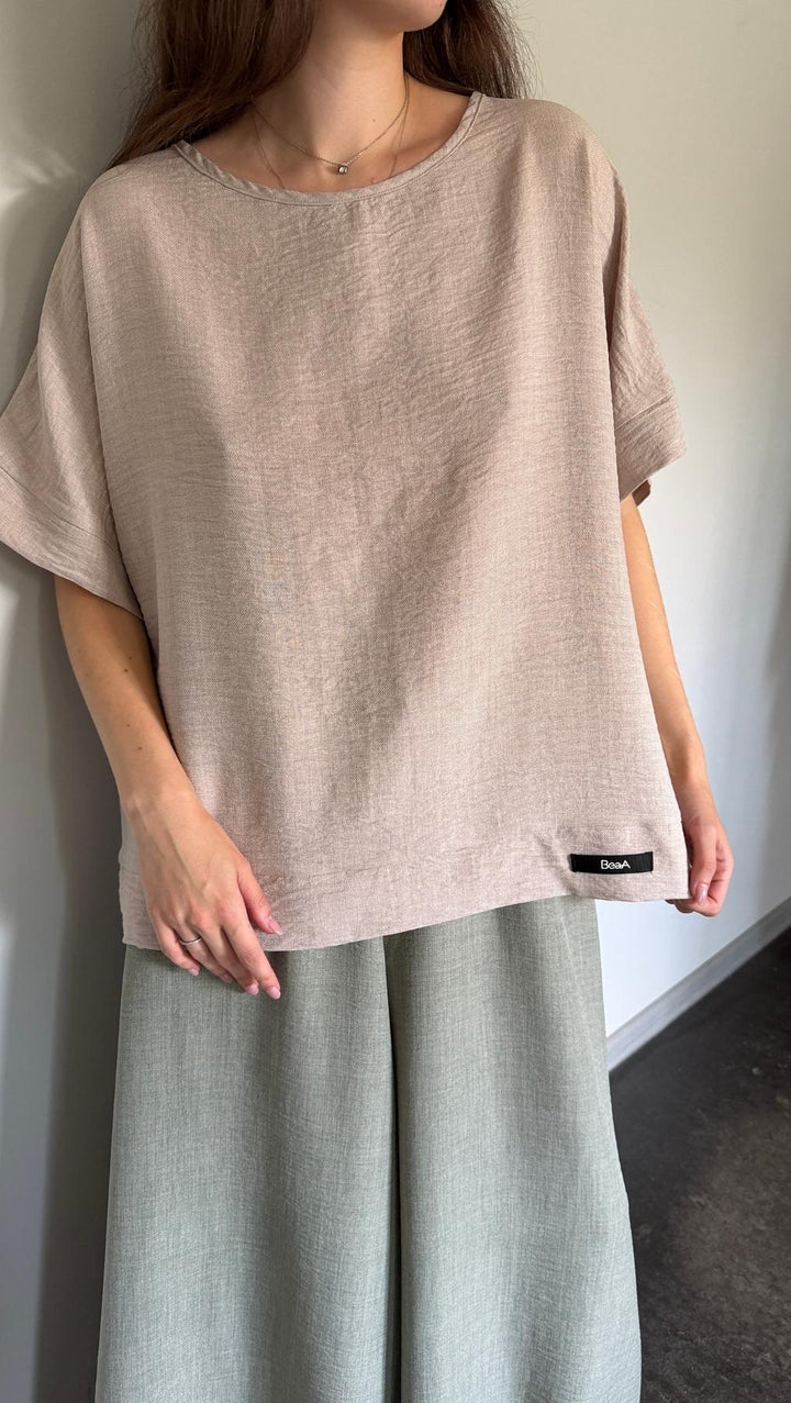 Linen Top Sand