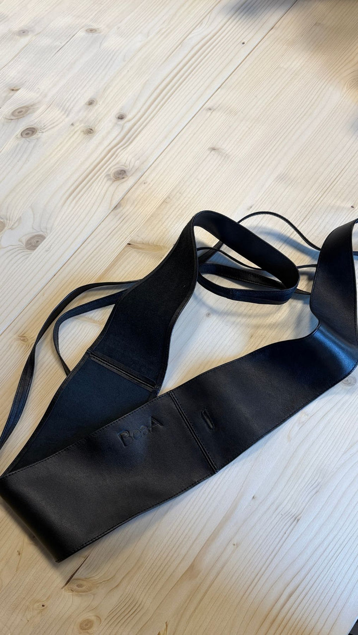 Leather belt