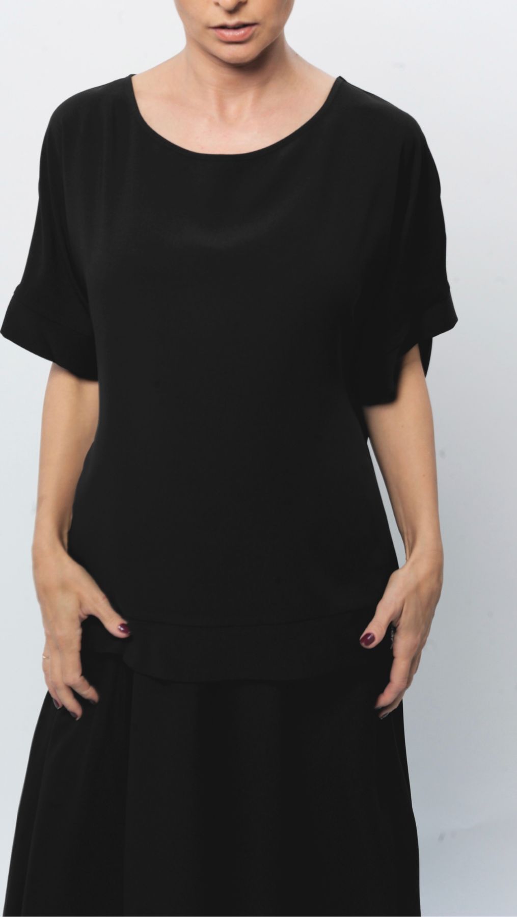 Oversized top Black