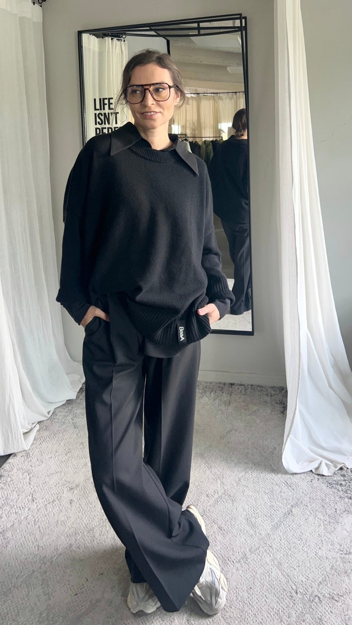 Wool Sweater Black