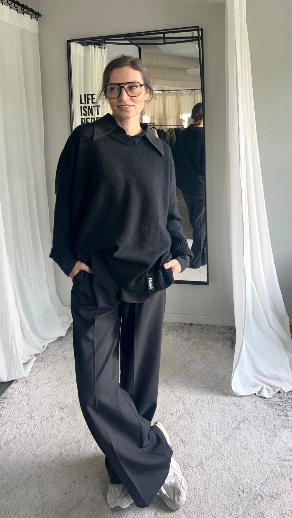 Wool Sweater Black