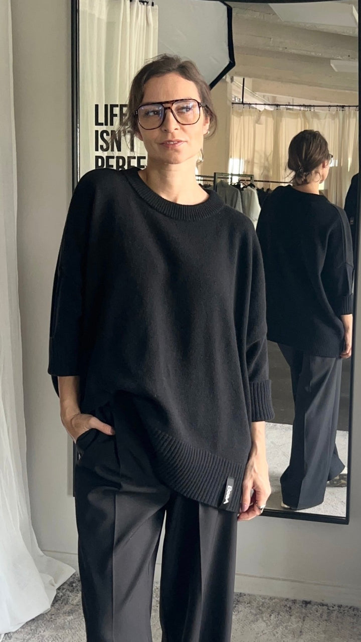Wool Sweater Black