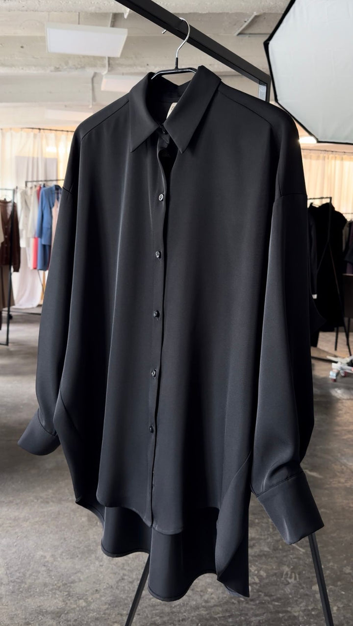 Blouse Milk / Black - BeaA - Be At Home with Yourself - Top