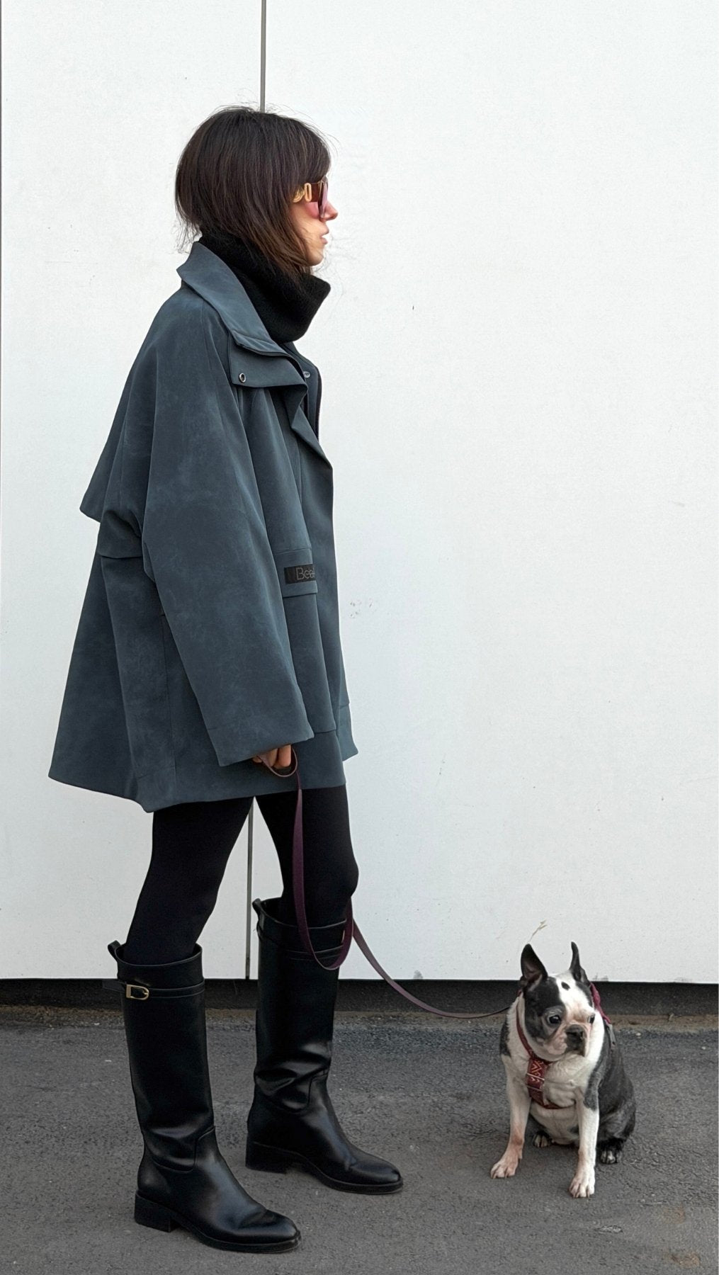 Vegan Leather Utility Jacket