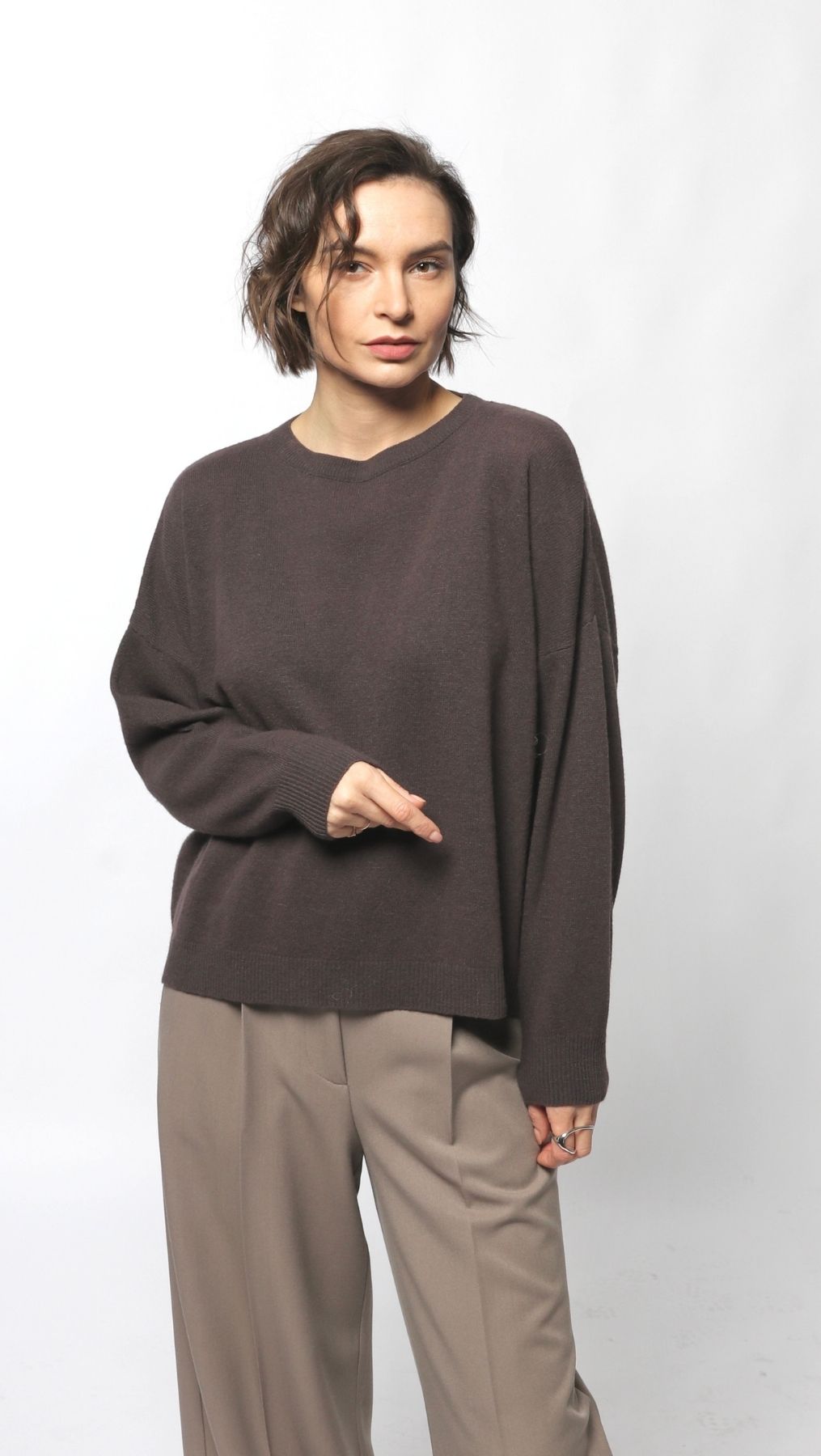 Cashmere sweater Espresso
