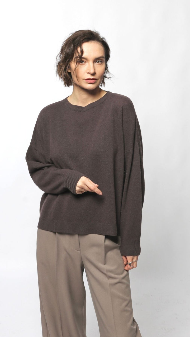 Cashmere sweater Espresso