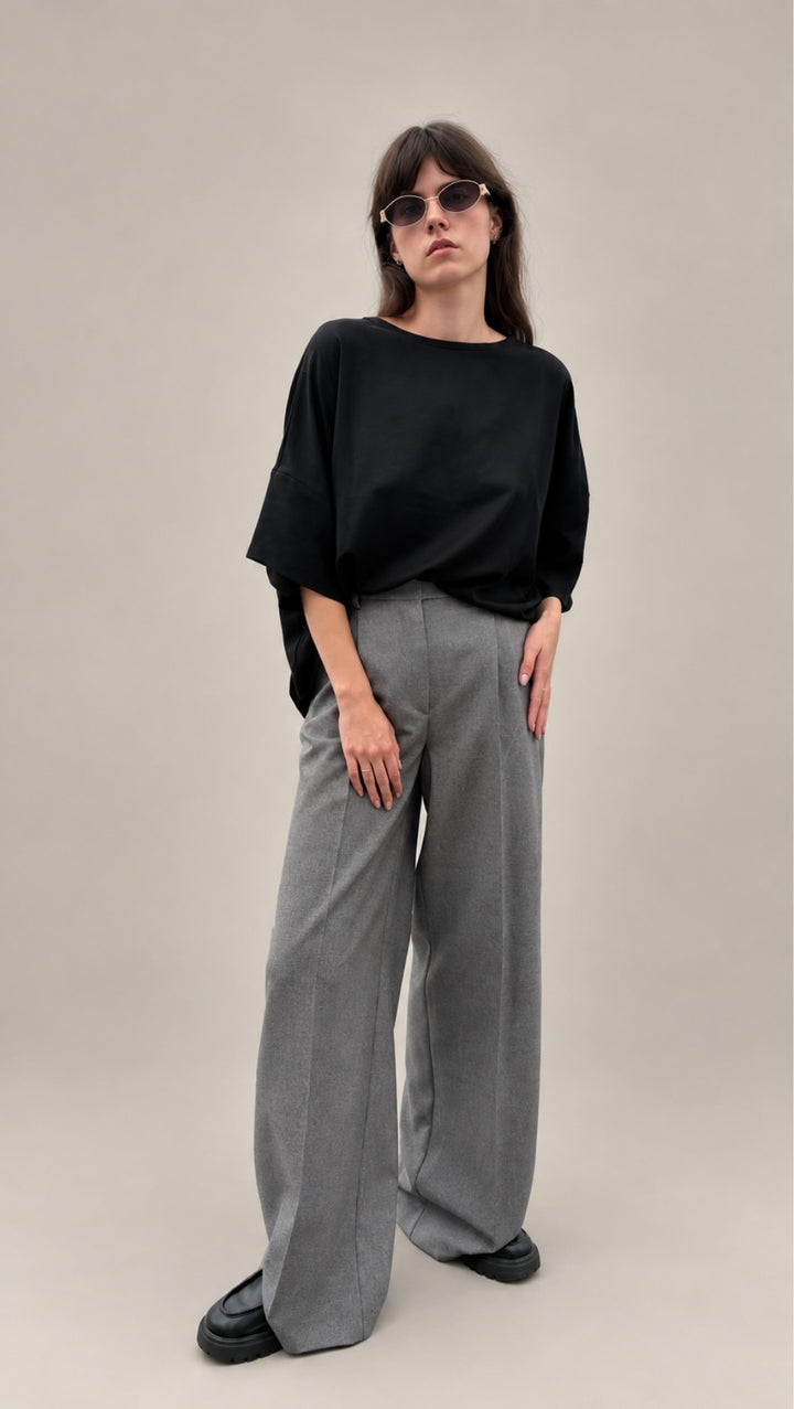 Pleat top Black or White