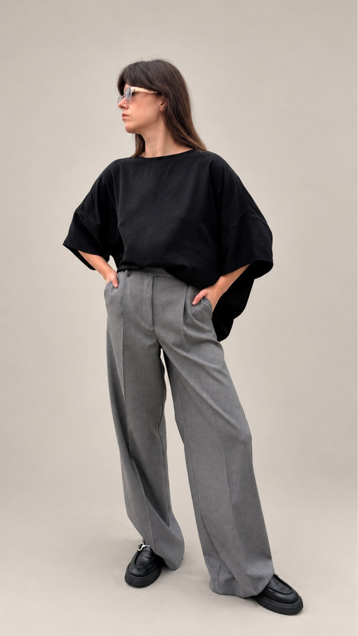 Pleat top Black or White