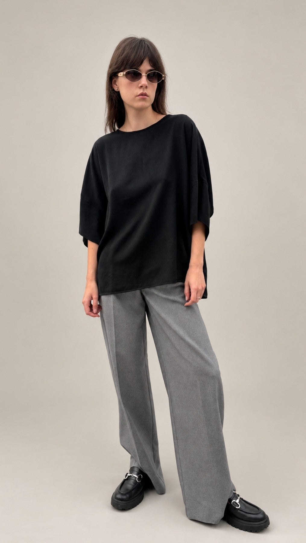 Pleat top Black or White