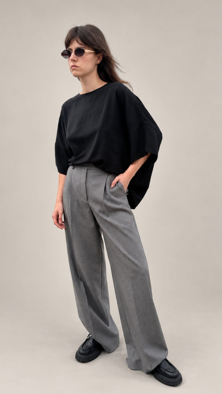 Pleat top Black or White