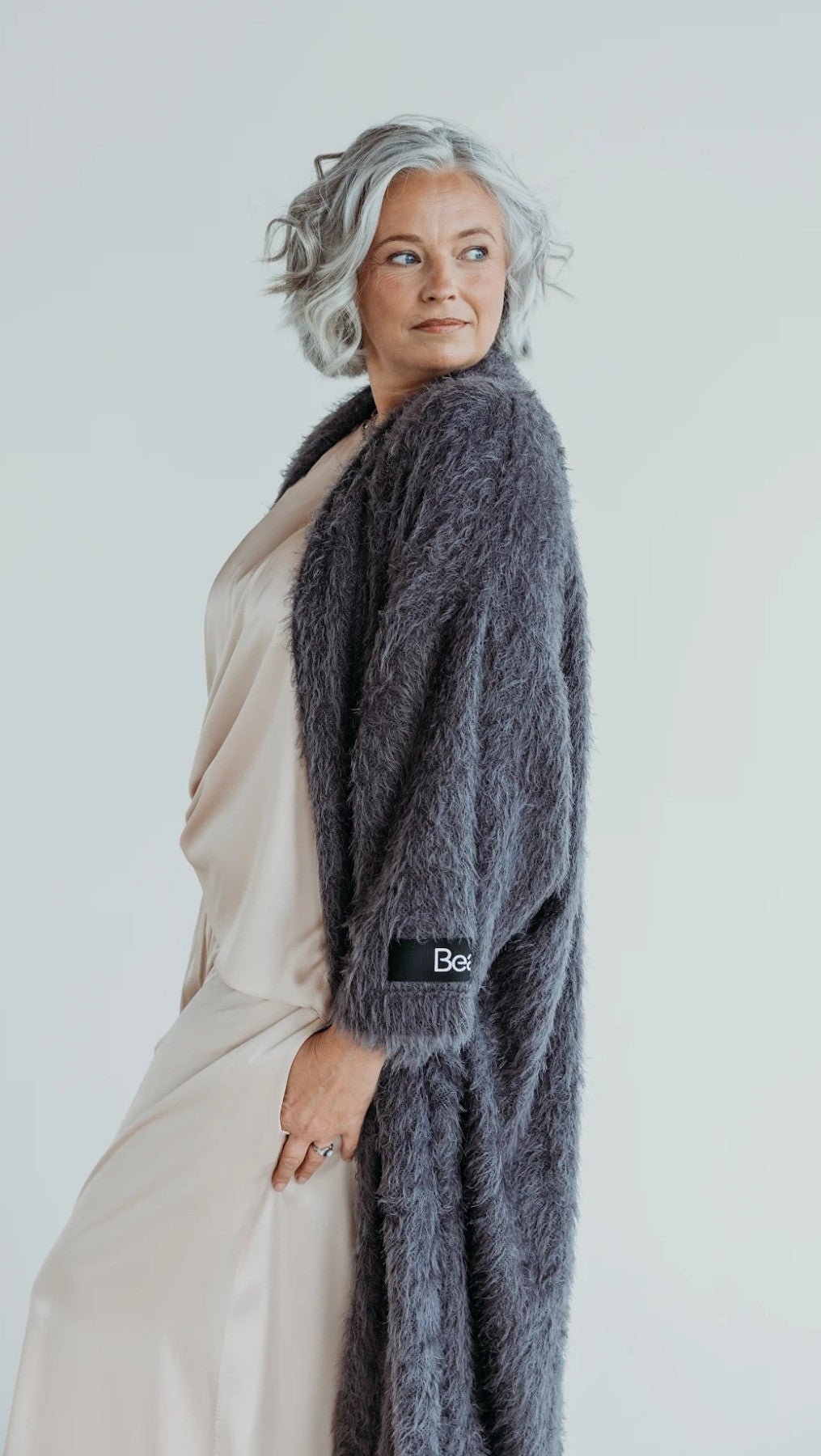 Cardigan Graphite - BeaA - Be At Home with Yourself - Cardigan