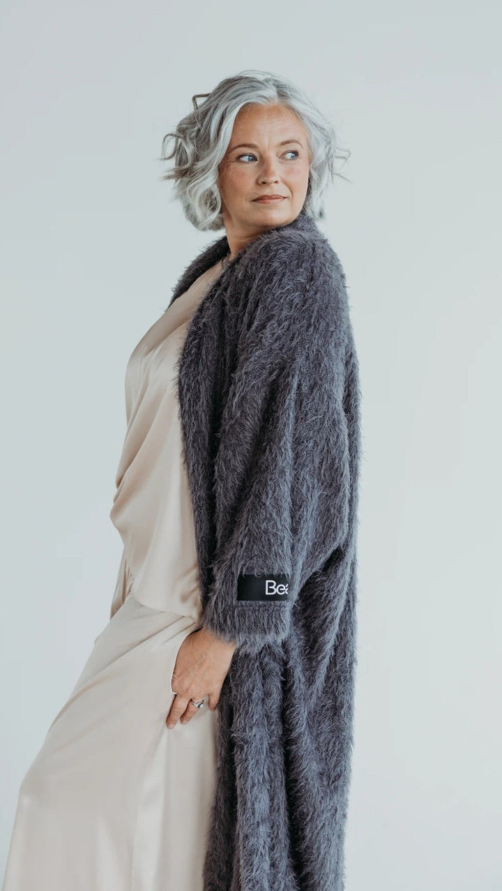 Cardigan Graphite - BeaA - Be At Home with Yourself - Cardigan