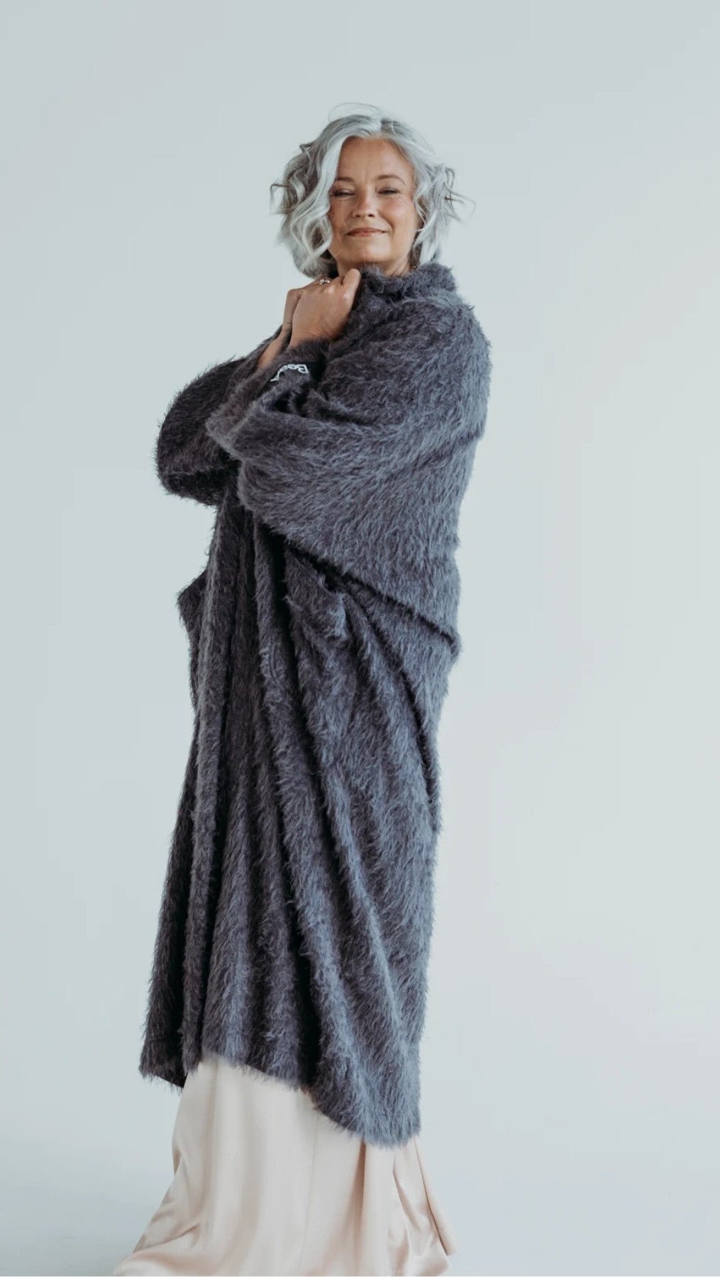 Cardigan Graphite - BeaA - Be At Home with Yourself - Cardigan