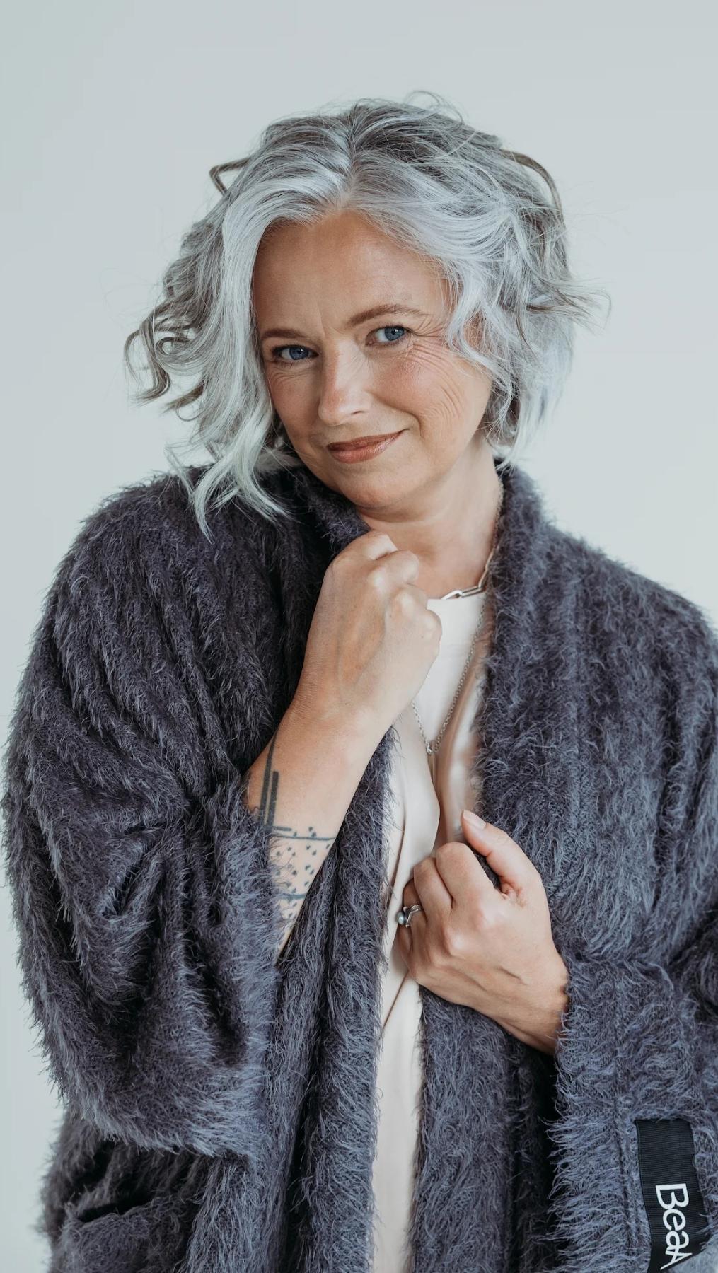 Cardigan Graphite - BeaA - Be At Home with Yourself - Cardigan