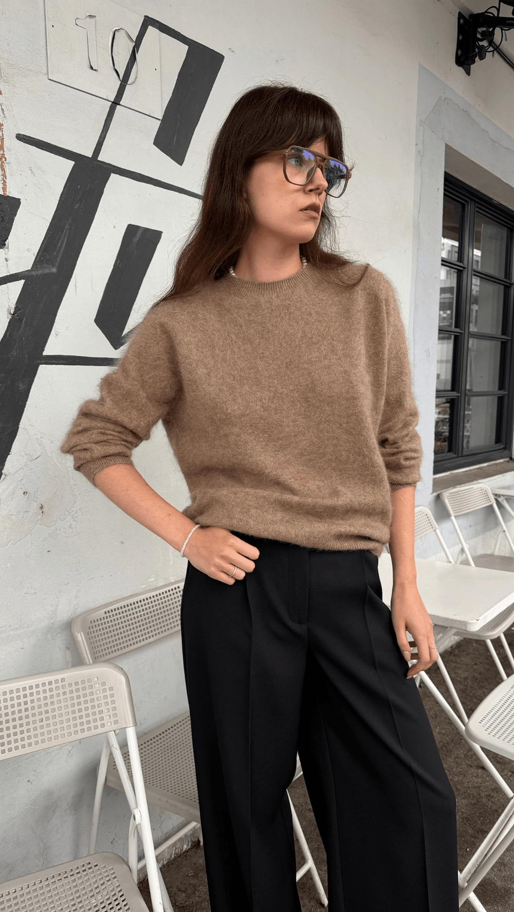Cashmere sweater Camel - BeaA - Be At Home with Yourself - sweater