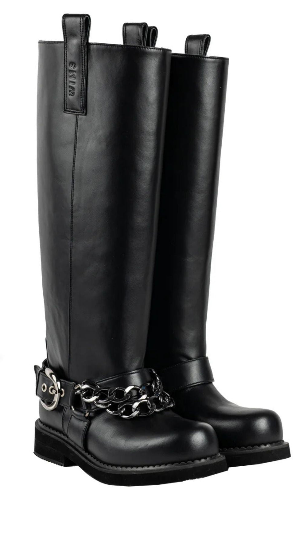 Chunky Knee High Riding Boots - Deadly Dahlia - BeaA - Be At Home with Yourself - 