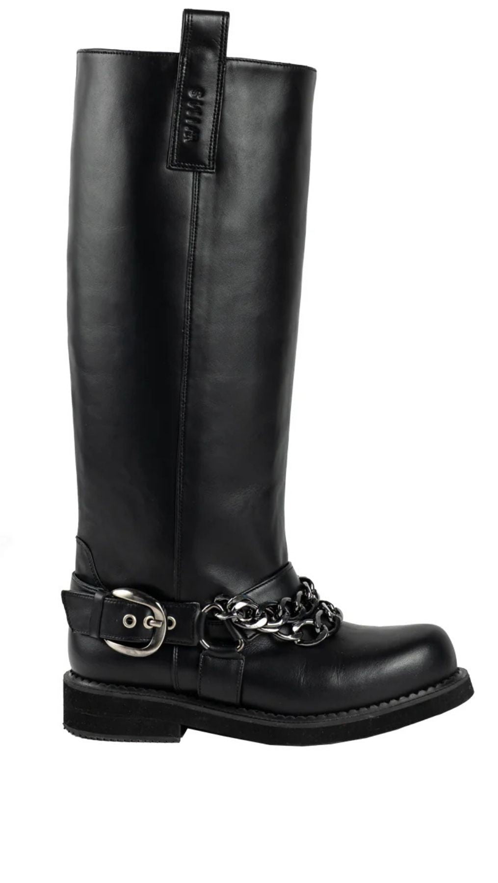 Chunky Knee High Riding Boots - Deadly Dahlia - BeaA - Be At Home with Yourself - 
