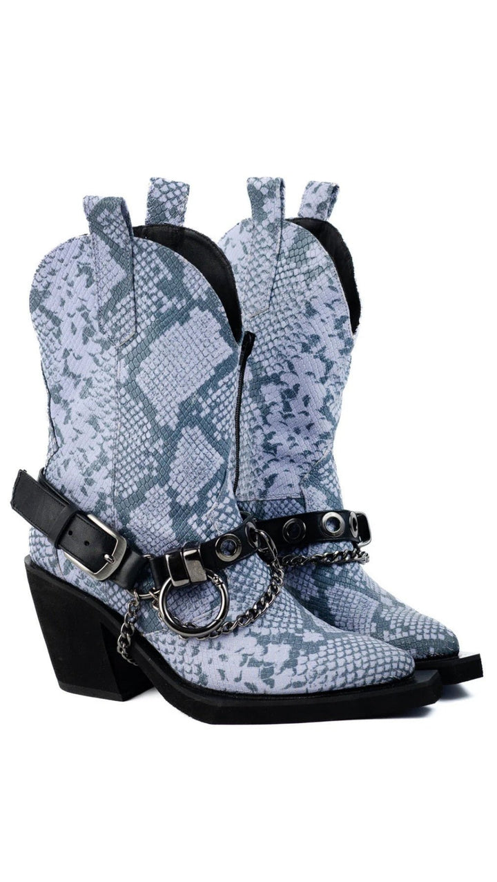 Cowboy Ankle Boots - Closer Than Skin - BeaA - Be At Home with Yourself - 