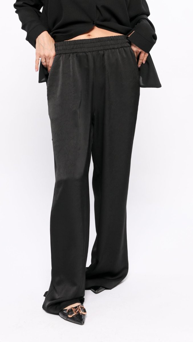 Crashed silk trousers - BeaA - Be At Home with Yourself - Trousers
