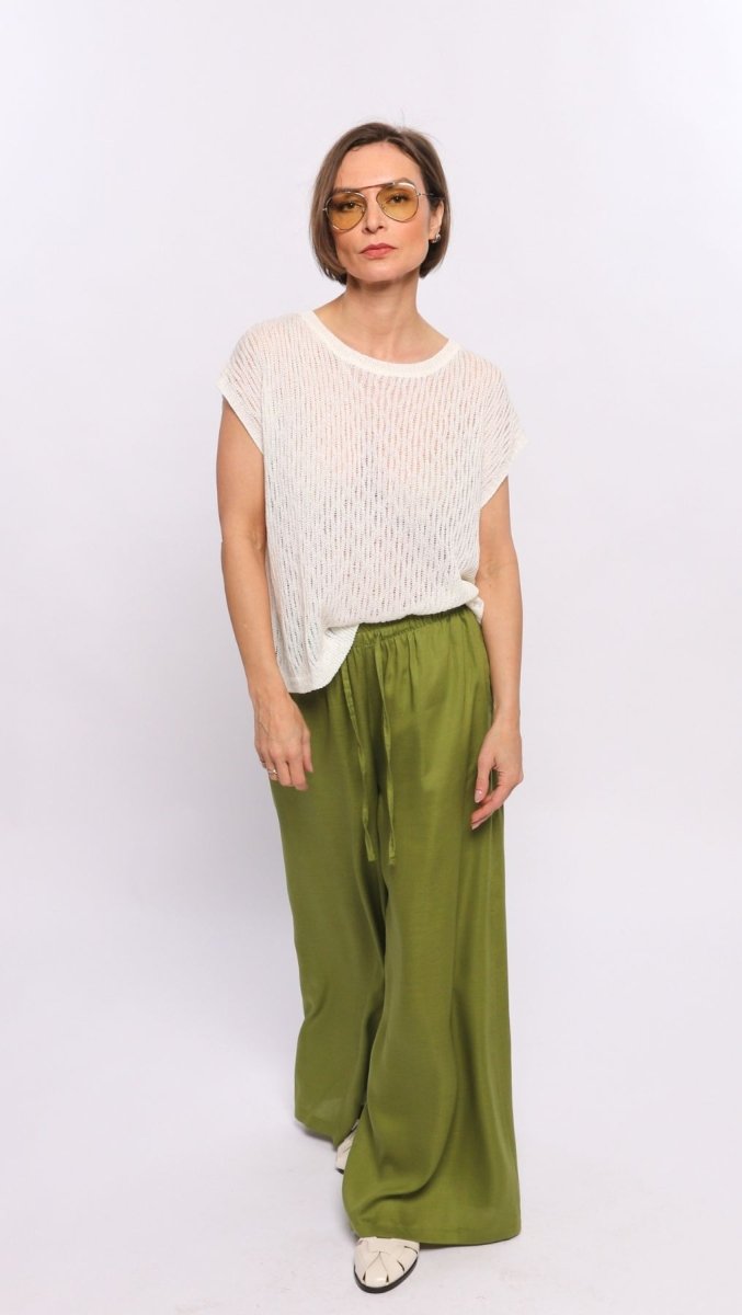 Crochet top Milk - BeaA - Be At Home with Yourself - Top
