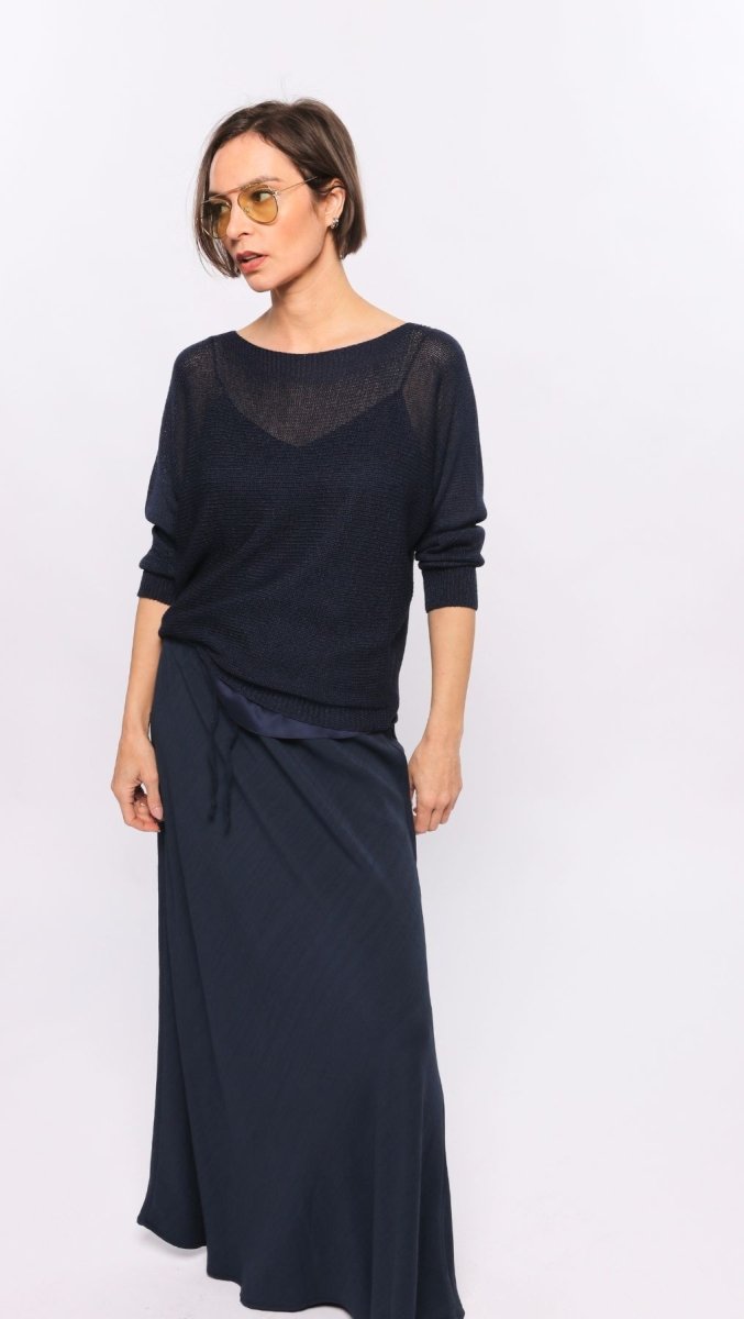 Crochet top Twilight Blue - BeaA - Be At Home with Yourself - Top