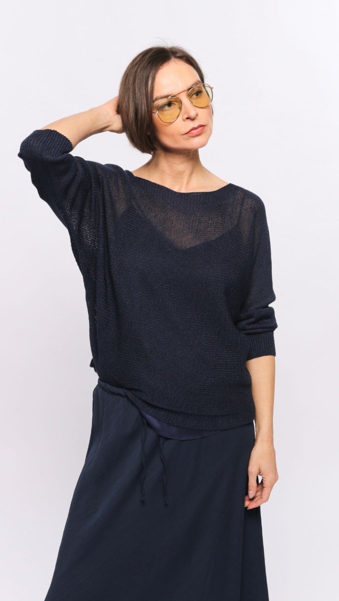 Crochet top Twilight Blue - BeaA - Be At Home with Yourself - Top