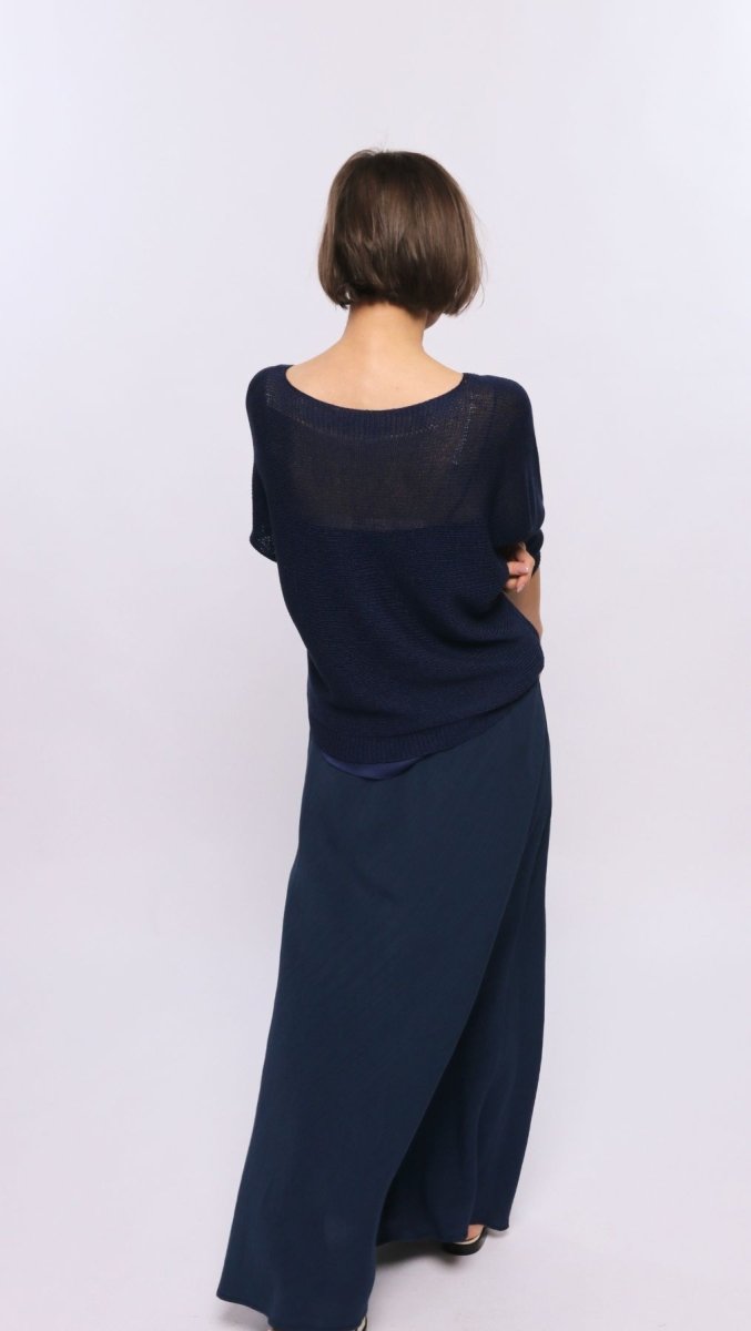 Crochet top Twilight Blue - BeaA - Be At Home with Yourself - Top