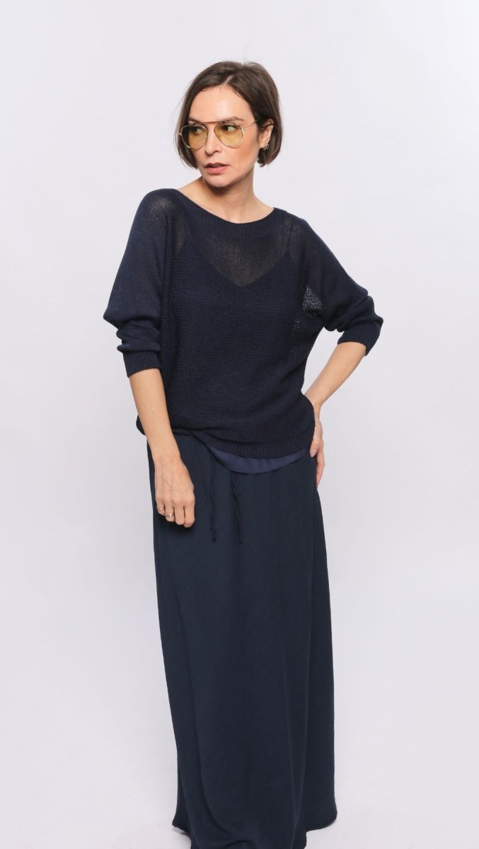 Crochet top Twilight Blue - BeaA - Be At Home with Yourself - Top
