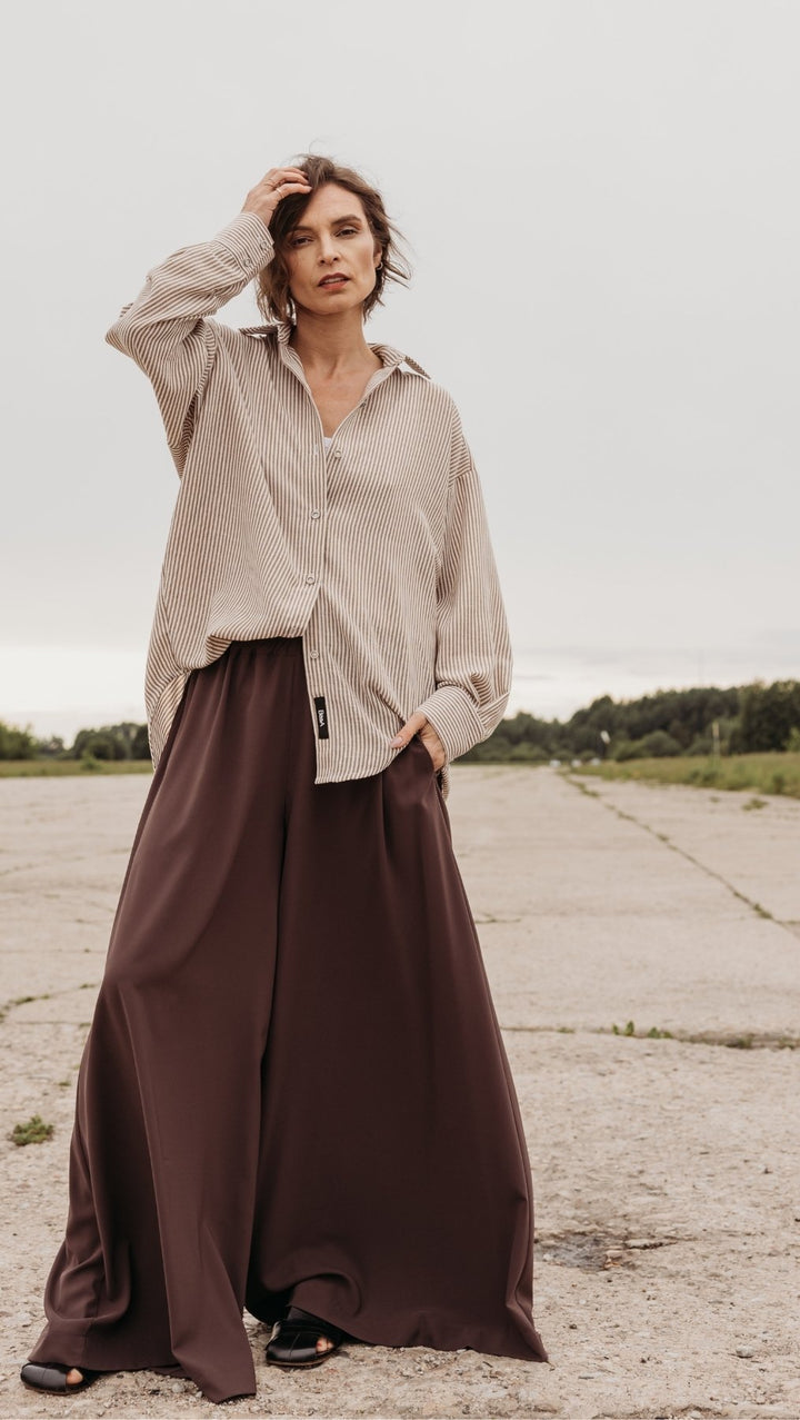 Riviera shirt Earth Stripe