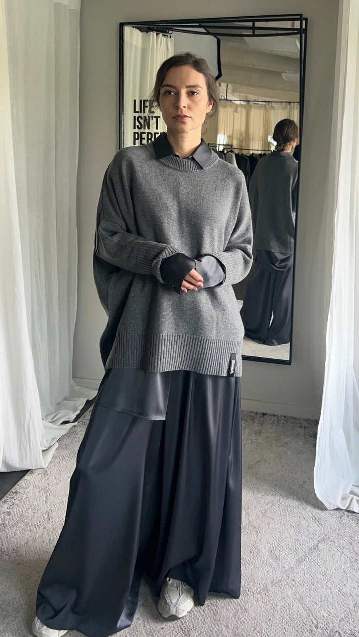 Wool Sweater Classic Gray